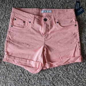 Pink Jean Shorts
